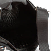 Authentic Preloved Prada Black Nylon Messenger Bag on Labellov.com