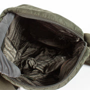 Authentic preloved Prada Green Nylon Crossbody Bag on Labellov.com