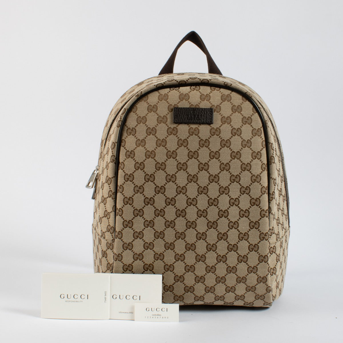 Shop 100% authentic second hand Gucci GG Canvas Backpack on Labellov.com