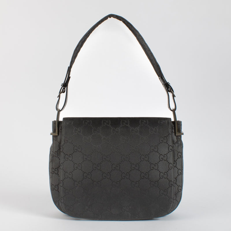 Shop 100% authentic second hand Gucci Black GG Nylon Bag on Labellov.com
