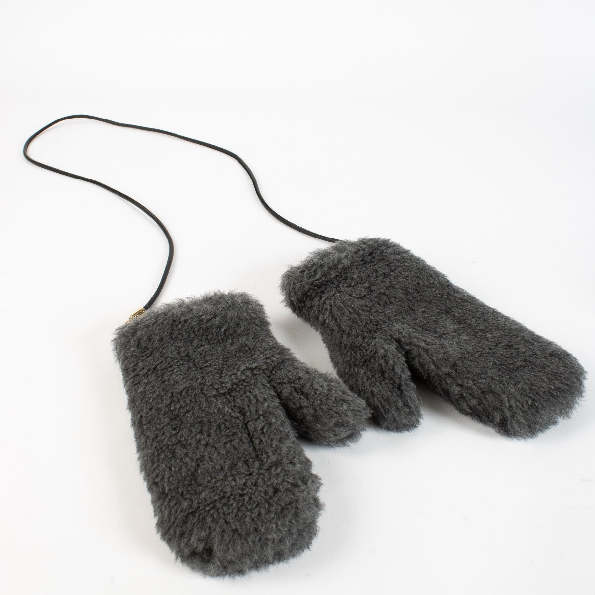 Max Mara Grijze Handschoenen - maat ML