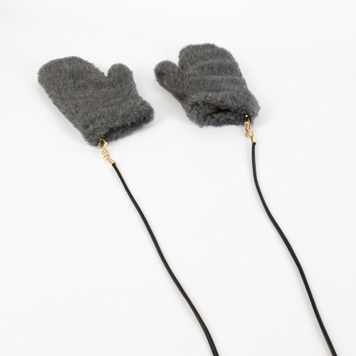 Max Mara Grijze Handschoenen - maat ML