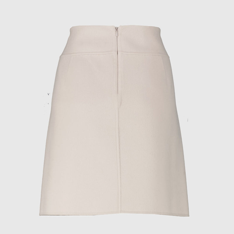 'S Max Mara Crèmekleurige Rok - Maat FR42