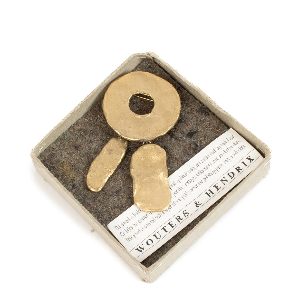 Shop 100% authentic secondhand Wouters & Hendrix Gold 1990's Brooch on Labellov.com