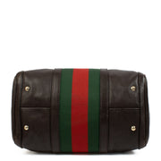 authentic pre loved Gucci Brown Leather Boston Bag on Labellov.com