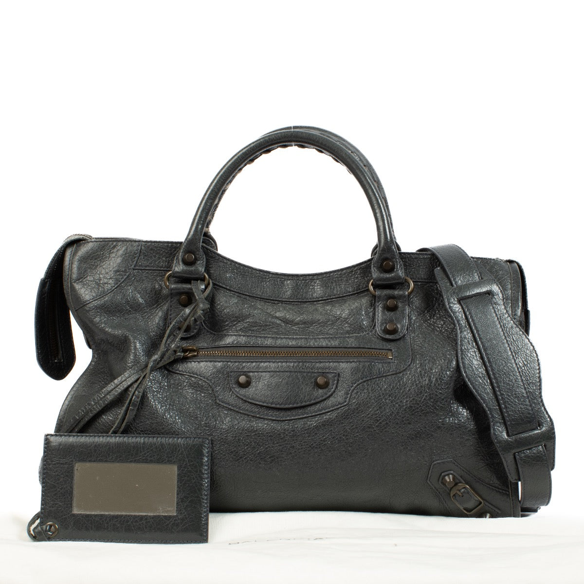 shop 100% authentic second hand Balenciaga Gris Tarmac Classic City Bag on Labellov.com