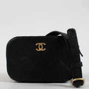 Authentic second hand Chanel black Belt bag on Labellov.com