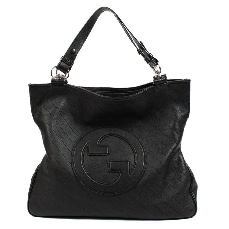 shop 100% authentic second hand Gucci Black Medium Blondie Tote Bag on Labellov.com