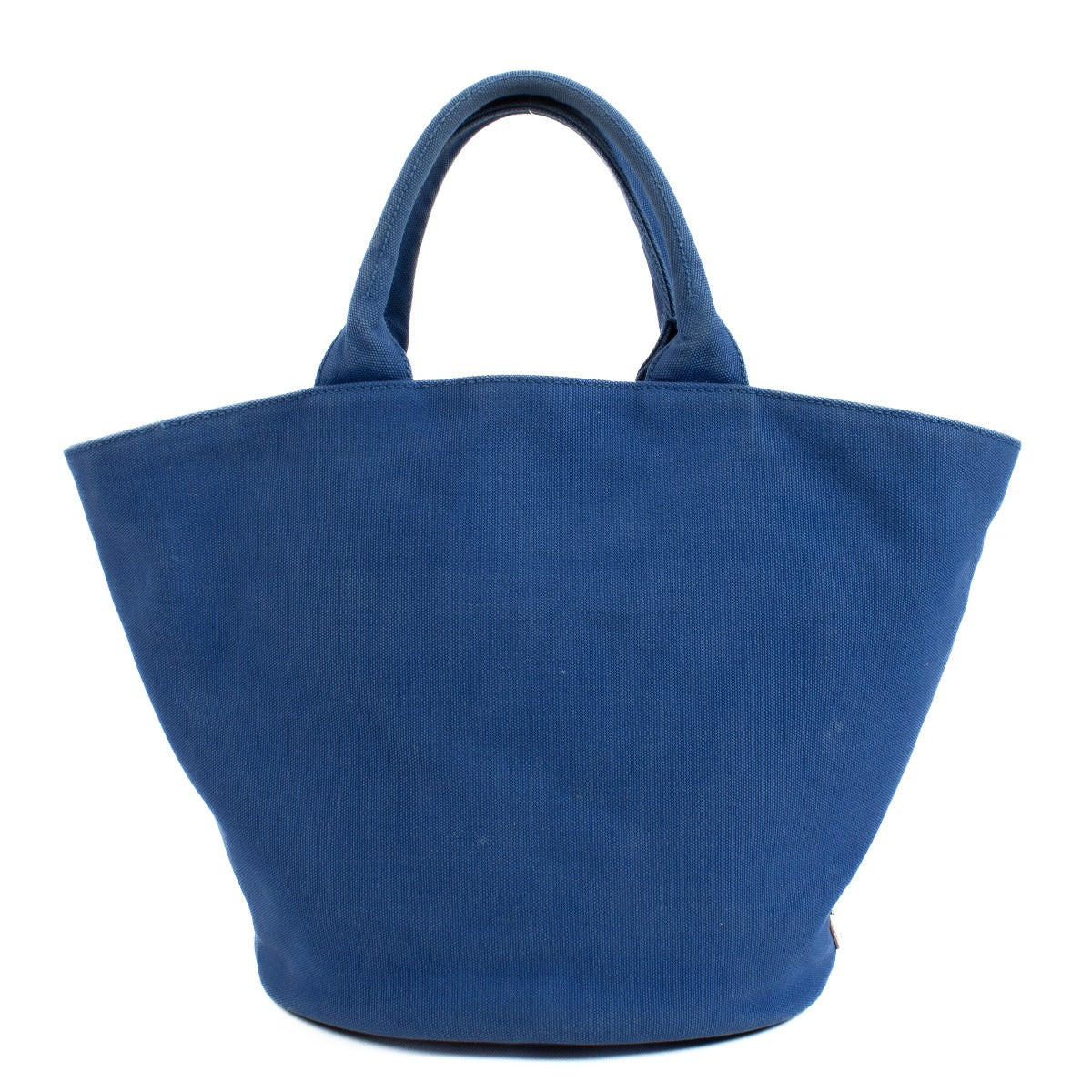 buy 100% authentic pre loved Prada Blue Canvas Tote on Labellov.com