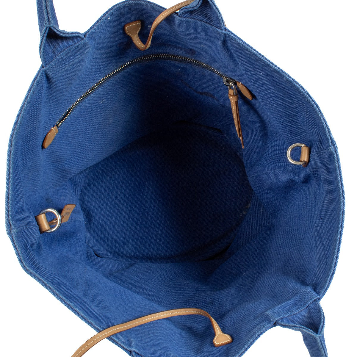 buy 100% authentic pre loved Prada Blue Canvas Tote on Labellov.com
