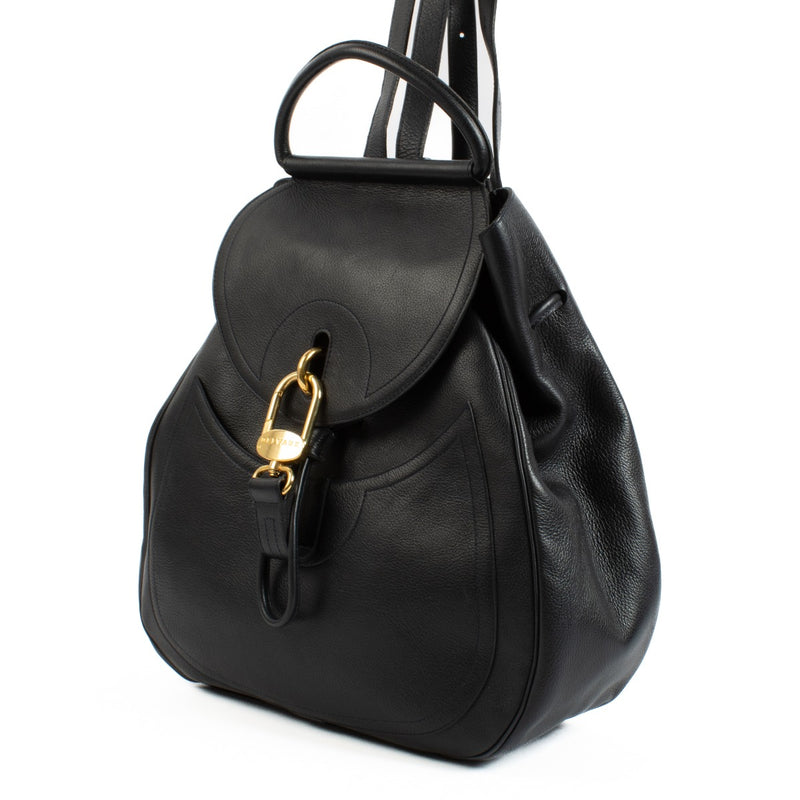 Shop 100% authentic secondhand Delvaux Blue Lucifer GM Backpack on Labellov.com