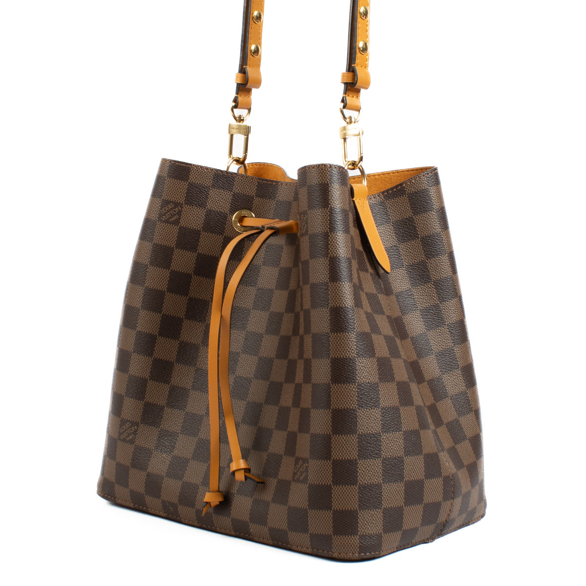 Sac NeoNoe Safran Louis Vuitton Damier Ebene
