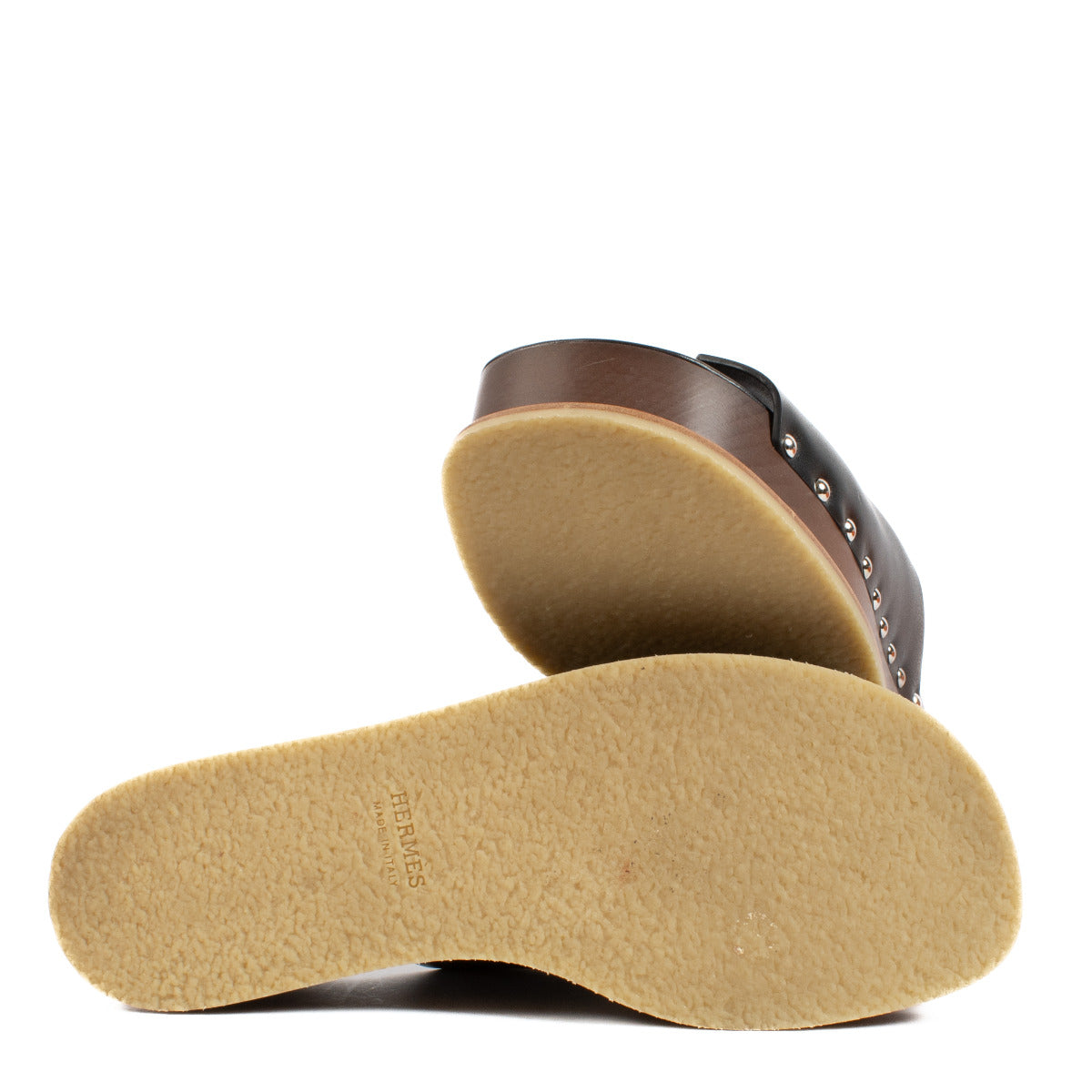 Hermès Zwarte Ellipse Sandalen - maat 38