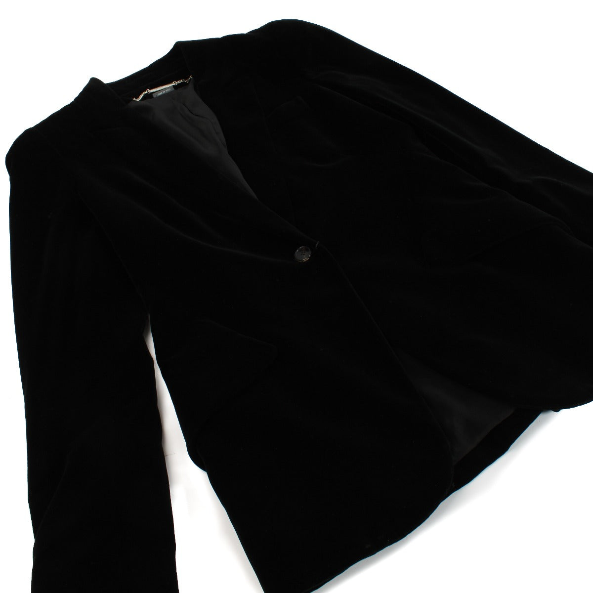 Blazer en velours noir Alexander McQueen - Taille 42
