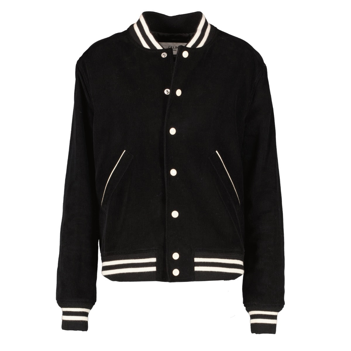 shop 100% authentic second hand Celine Black Varsity Jacket on Labellov.com