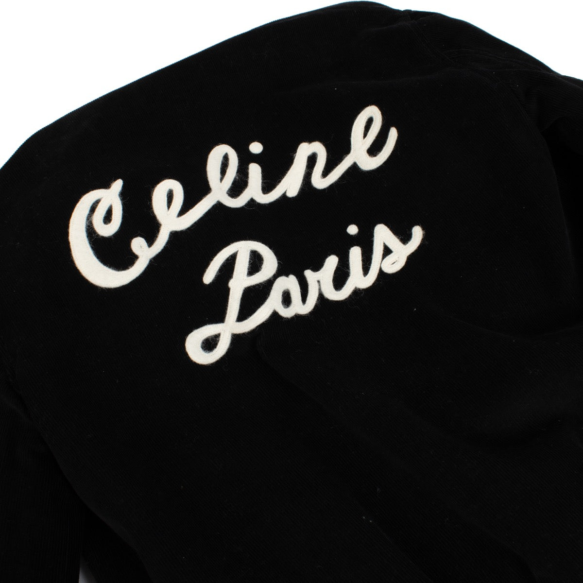 shop 100% authentic second hand Celine Black Varsity Jacket on Labellov.com