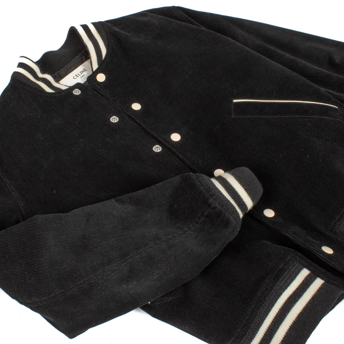 shop 100% authentic second hand Celine Black Varsity Jacket on Labellov.com