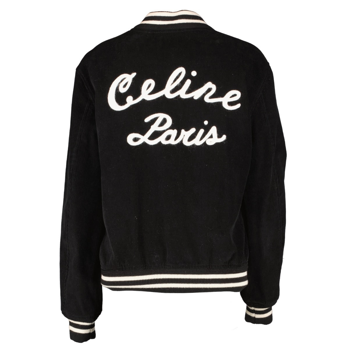 shop 100% authentic second hand Celine Black Varsity Jacket on Labellov.com
