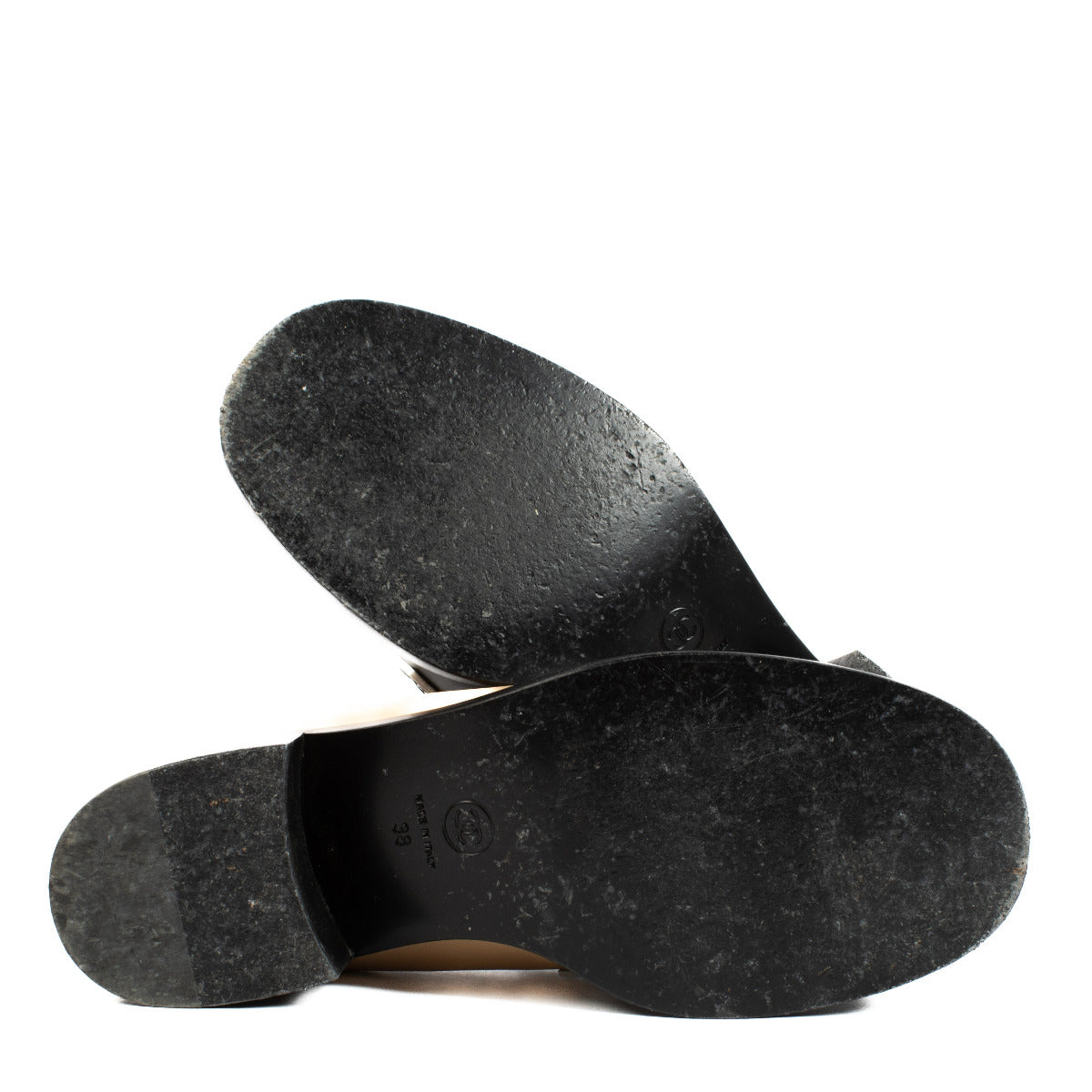 Mocassins en cuir tricolore Chanel - taille 38