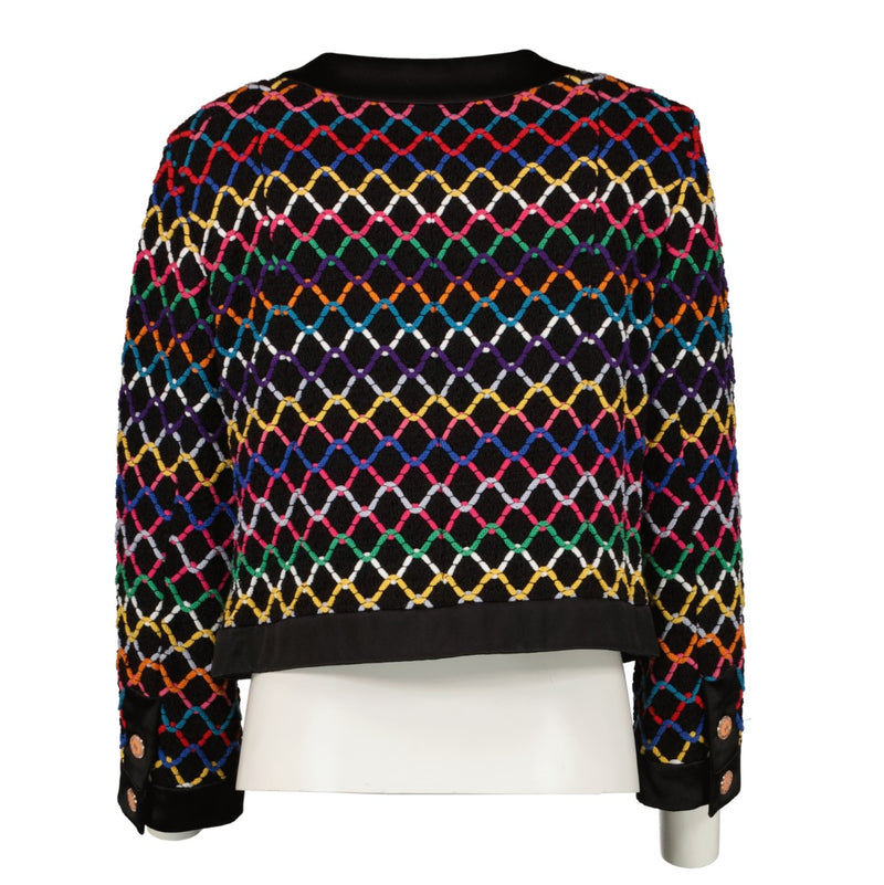 Chanel 22S Multicolor Tweed Jacket P72503V64213 NH780