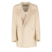 buy 100% authentic pre loved Dries Van Noten White Satin Lapel Blazer - Size FR38 on Labellov.com