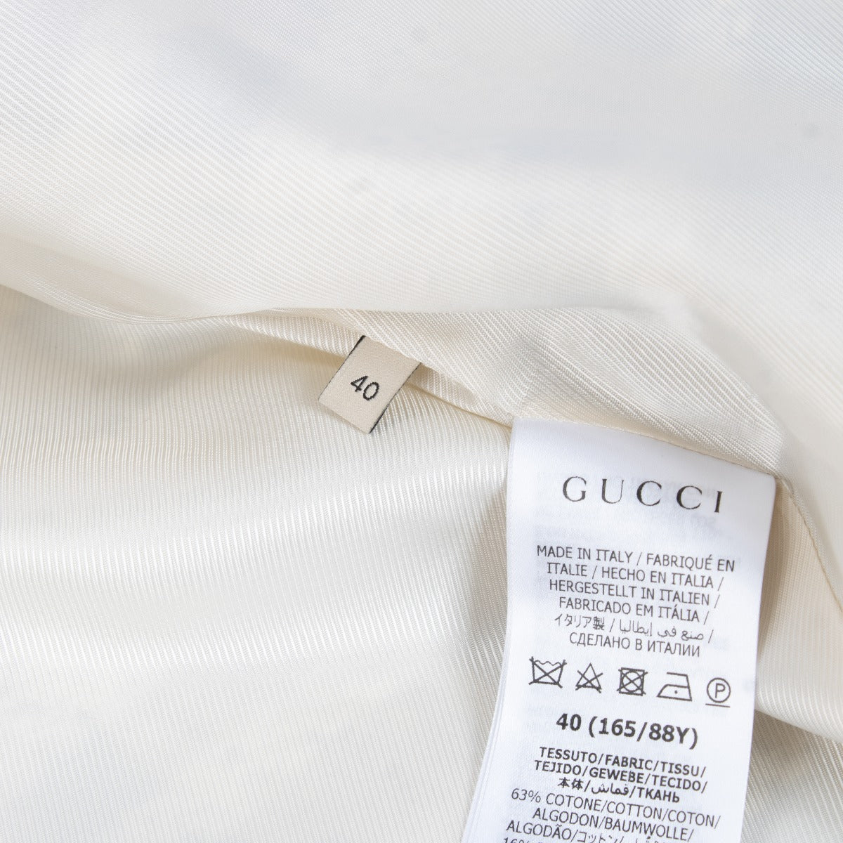 Gucci Multicolor Check Tweed Jacket - Size IT40