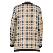 Gucci Multicolor Check Tweed Jacket