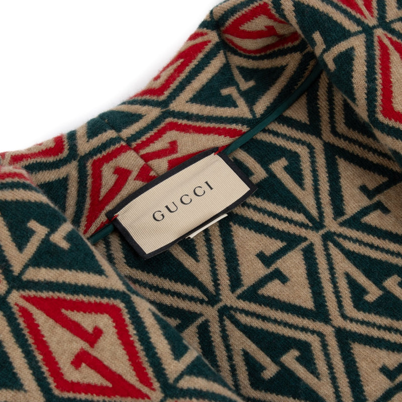 shop 100% authentic second hand Gucci Multicolor Wool Coat - Size S on Labellov.com