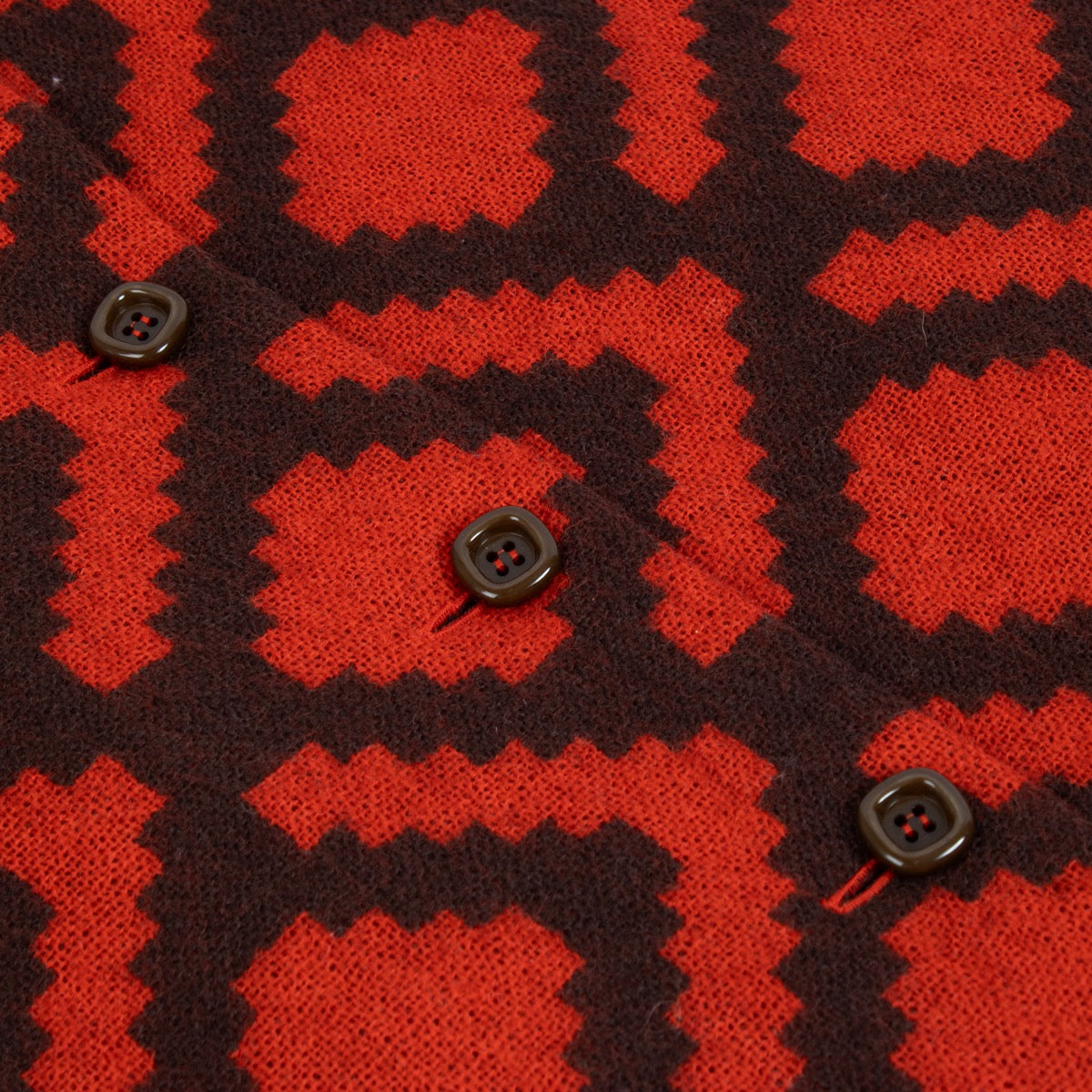 shop 100% authentic second hand Gucci Red Pattern Wool Skirt - Size 40 on Labellov.com