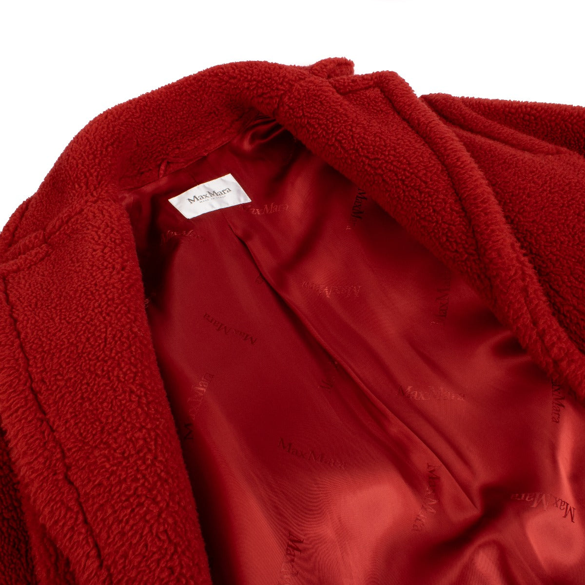 Max Mara rode Teddy Coat