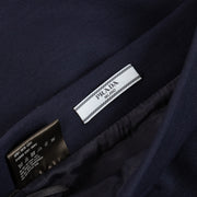 buy 100% authentic pre loved Prada Blue White Embroidered Skirt on Labellov.com