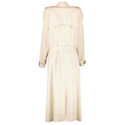 Shop 100% authentic secondhand Ralph Lauren Cream Trenchcoat - Size M/M on Labellov.com