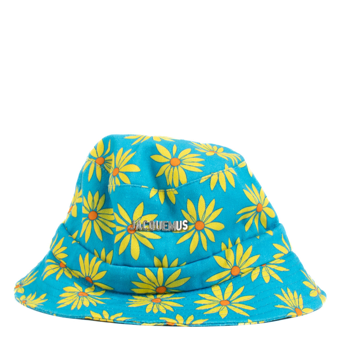 Jacquemus Blue Floral Bucket Hat
