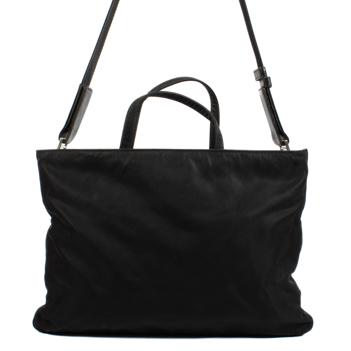 Prada Nylon Black Tote Bag
