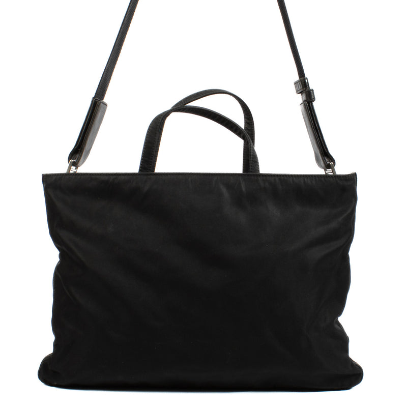 Prada Nylon Black Tote Bag