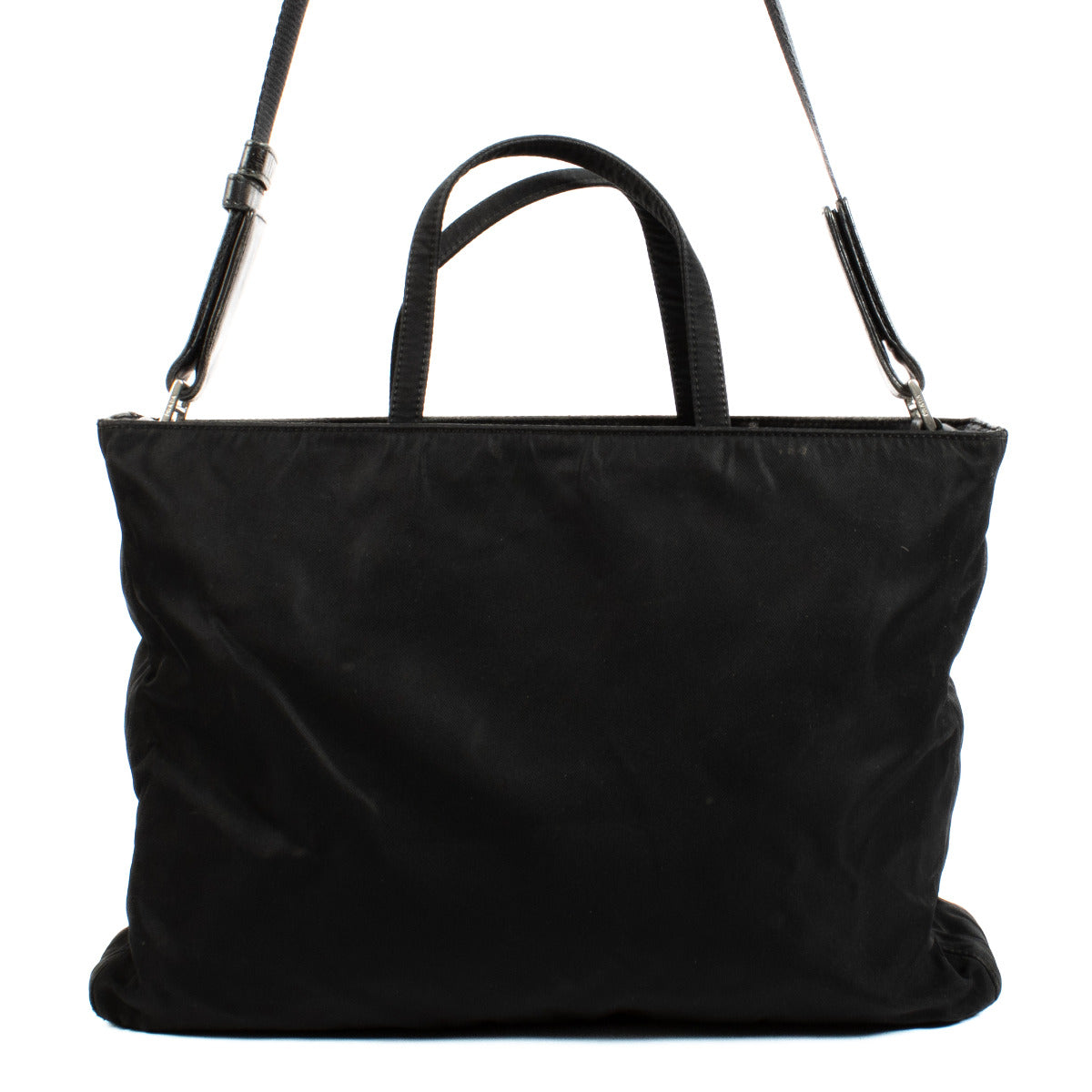 Prada Nylon Black Tote Bag