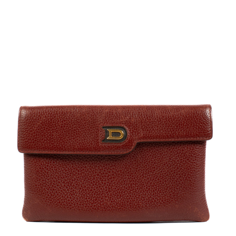 Delvaux Red Leather D Wallet Set for the best price at Labellov secondhand luxury in Antwerp and Knokke.