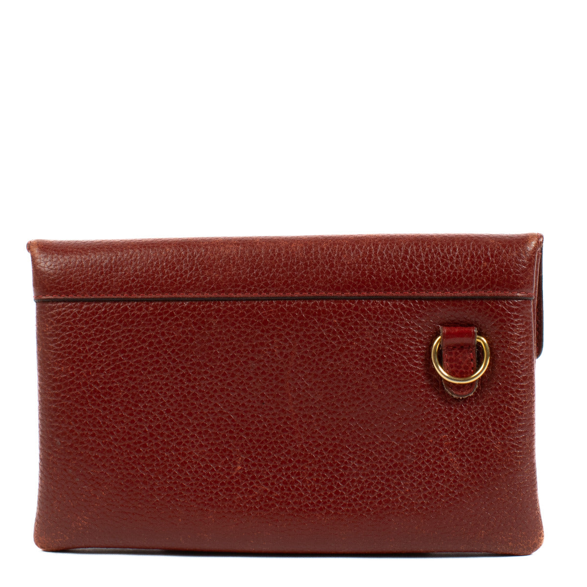 Delvaux Red Leather D Wallet Set