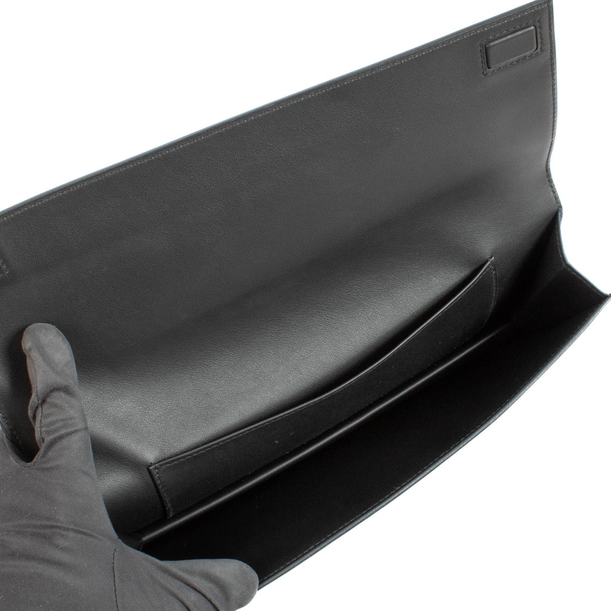 Hermès Birkin Shadow Pochette Black Swift