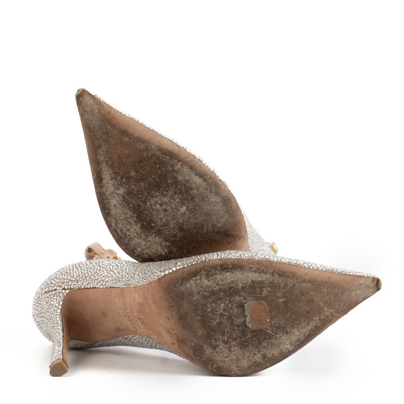 buy 100% authentic pre loved Valentino Garavani Glitter Heels - size 37 1/2 on Labellov.com