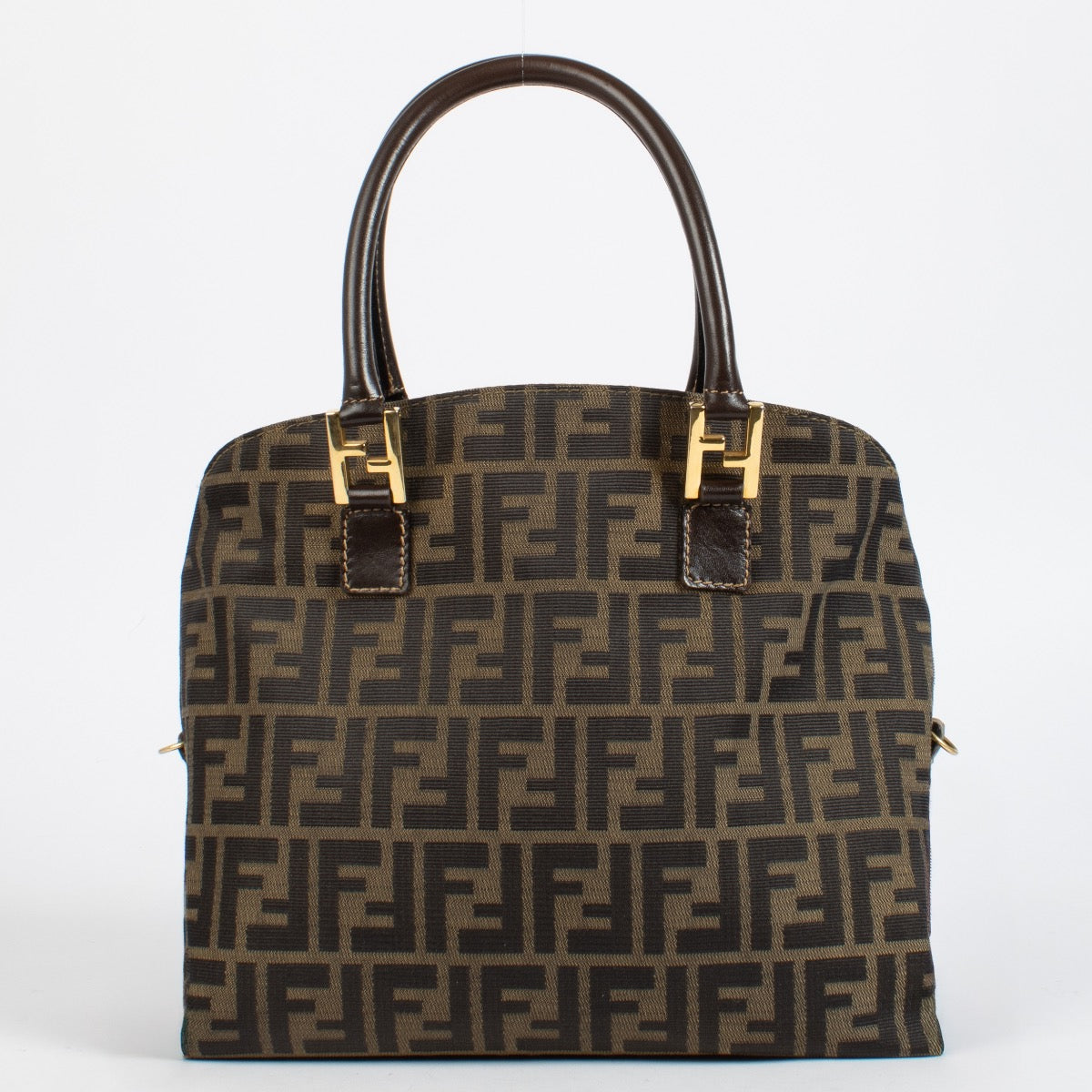 authentic preloved Fendi FF Zucca Handbag on Labellov.com