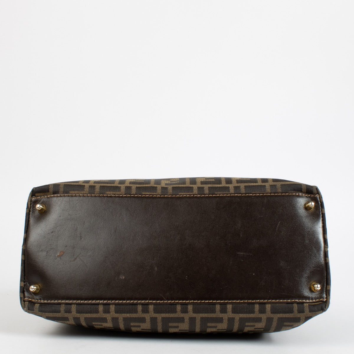 authentic preloved Fendi FF Zucca Handbag on Labellov.com