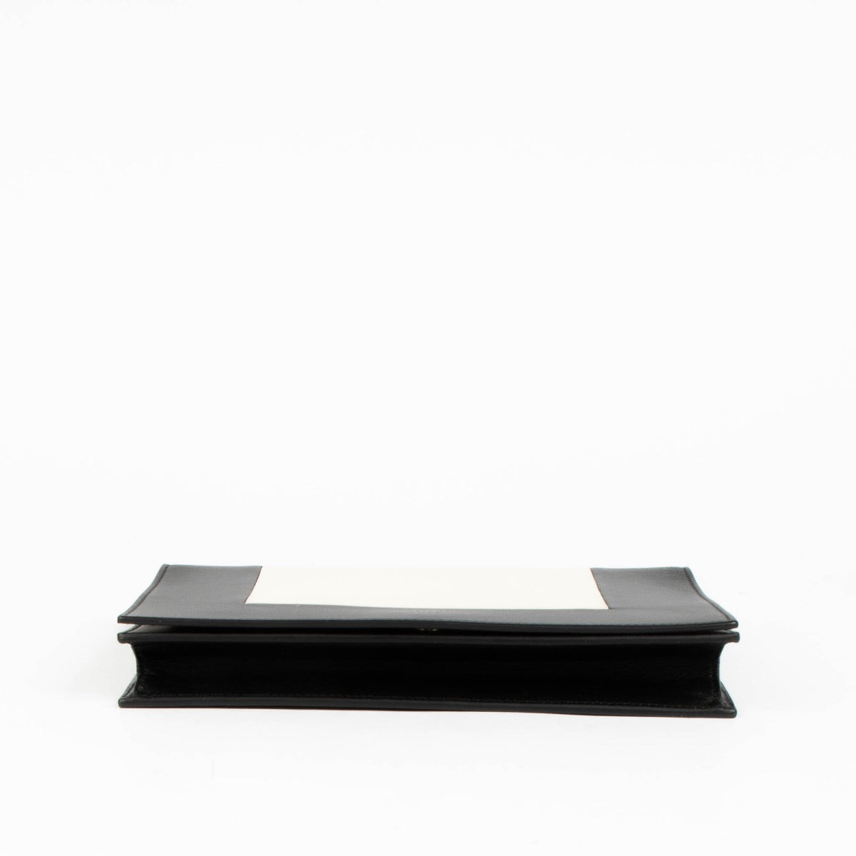 Shop this 100% authentic Celine Black/White Frame Chain Bag at Labellov.com