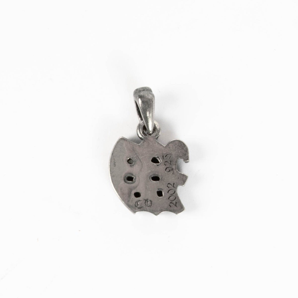 Chrome Hearts initial M silver pendant necklace edgy luxury