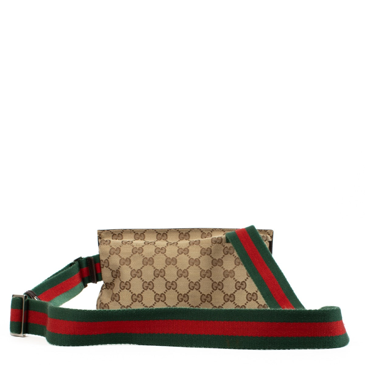 Shop safe online at Labellov in Antwerp, Brussels and Knokke this 100% authentic second hand Gucci GG Canvas Belt Bag. Veilig online tweedehands authentieke Gucci GG Canvas Belt Bag handtas kopen bij Labellov.