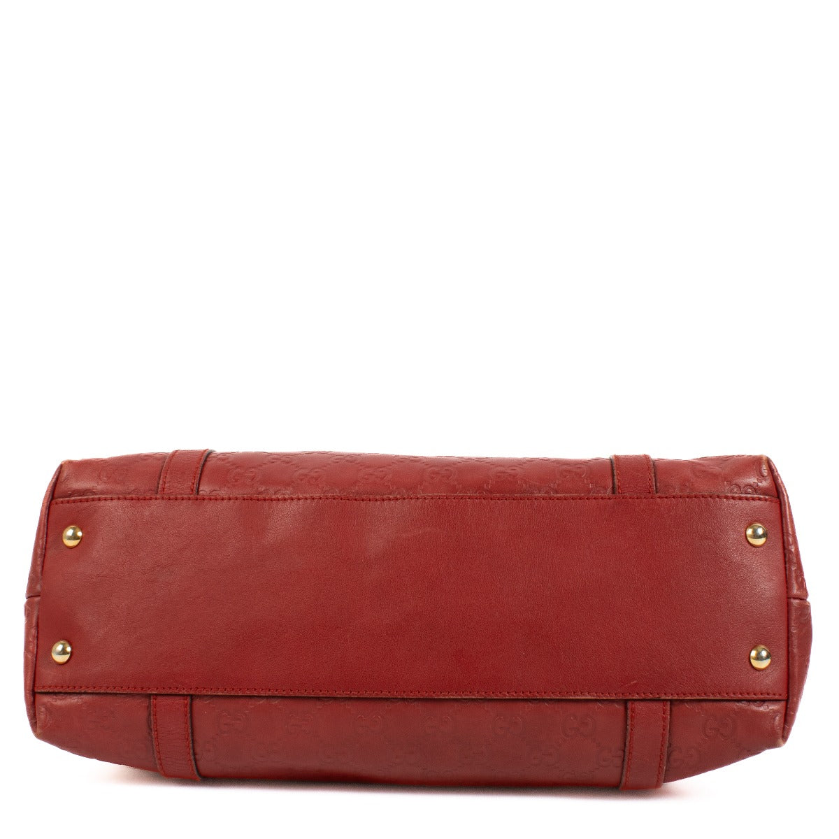 Gucci Red Guccissima Tote Bag
