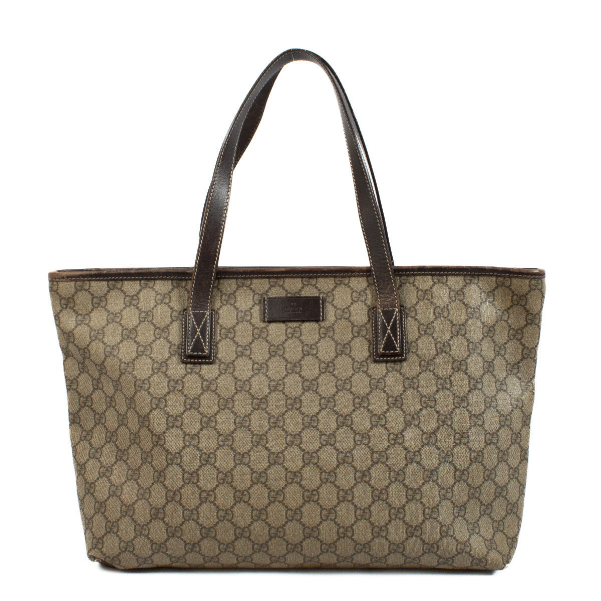 Gucci GG Supreme Tote Shopper Bag aan de beste prijs bij Labellov tweedehands luxe in Antwerpen en Knokke.