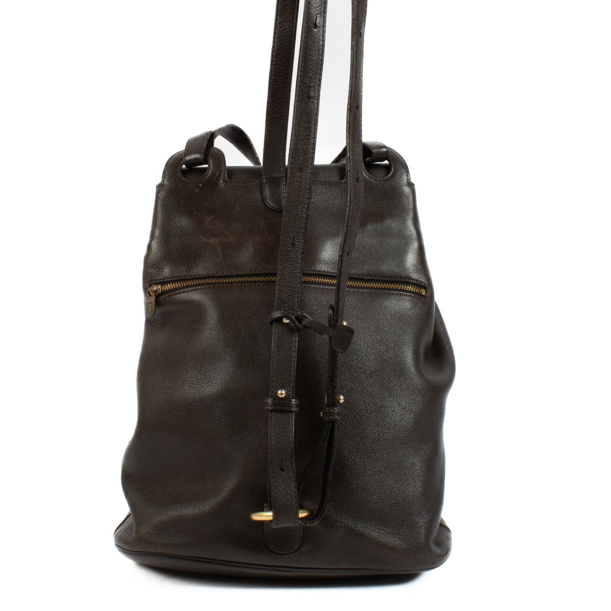 buy 100% authentic pre loved Delvaux Brown Soleil Backpack on Labellov.com