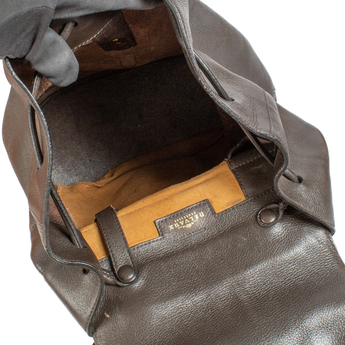 buy 100% authentic pre loved Delvaux Brown Soleil Backpack on Labellov.com