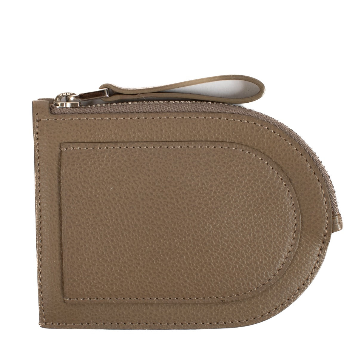 buy 100% authentic pre loved Delvaux Taupe D Coin Purse Wallet on Labellov.com